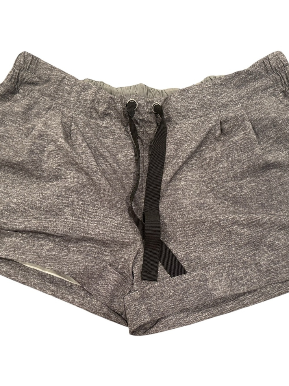 lululemon athletica Women's Gray Drawstring Athletic Shorts